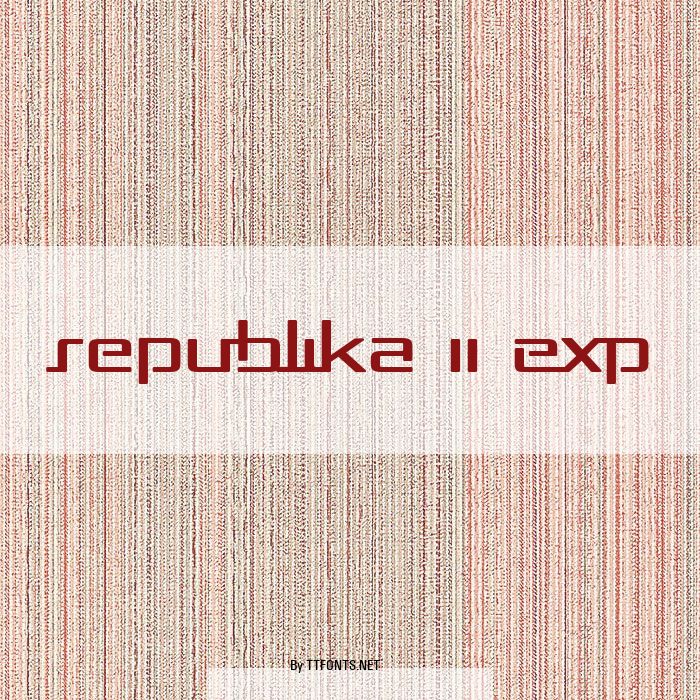 Republika II Exp example